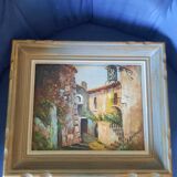 Tableau village provençale