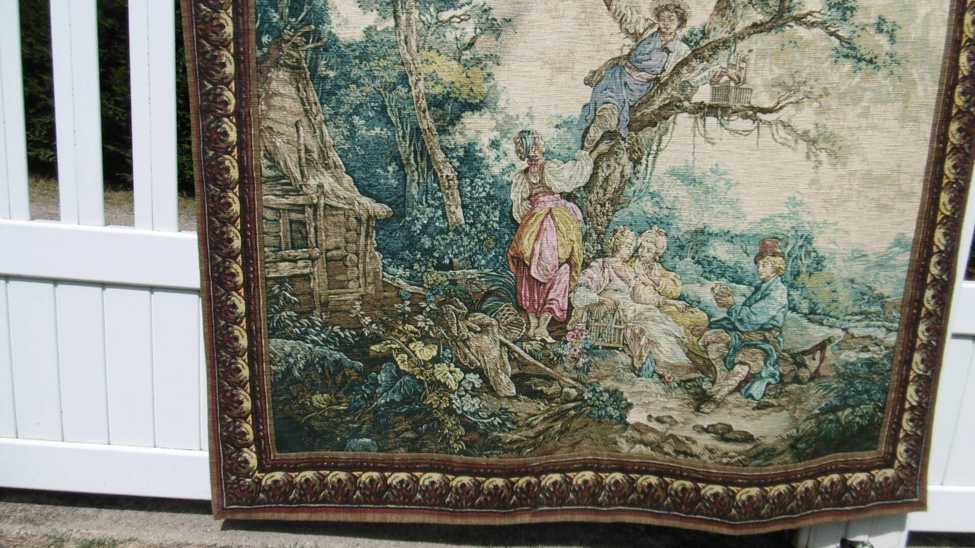 Tapestry the bird seller