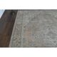 1970s Vintage Persian Handmade Wool Cotton Orange Area Rug 243x314
