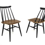 Set of 2 Scandinavian "Fanett" chairs by Ilmari Tapiovaara, Sweden, 1960