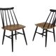 Set of 2 Scandinavian "Fanett" chairs by Ilmari Tapiovaara, Sweden, 1960