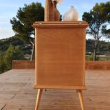 Vintage sideboard with compass feet