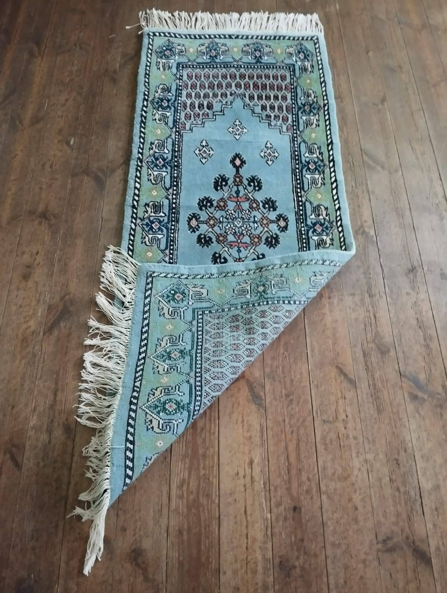 Handmade Kairouan Berber rug 163x66cm