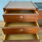 Rosewood planter by Arne Wahl Iversen for Vinde Mobelfabrik, Denmark, 1960s