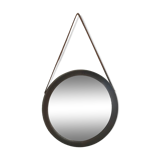Wengé wooden mirror - Osten Kristiansson, Uno Kristiansson