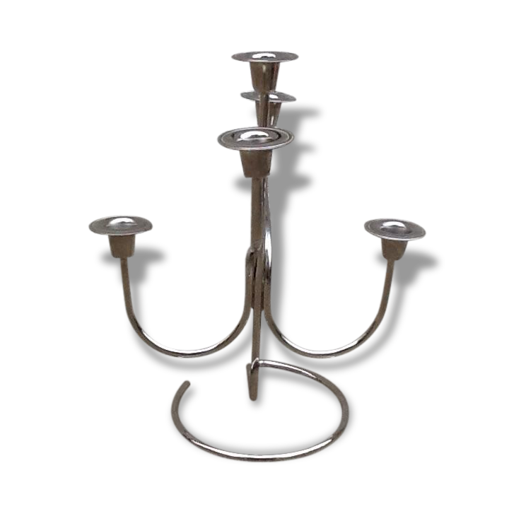 Metal candleholder