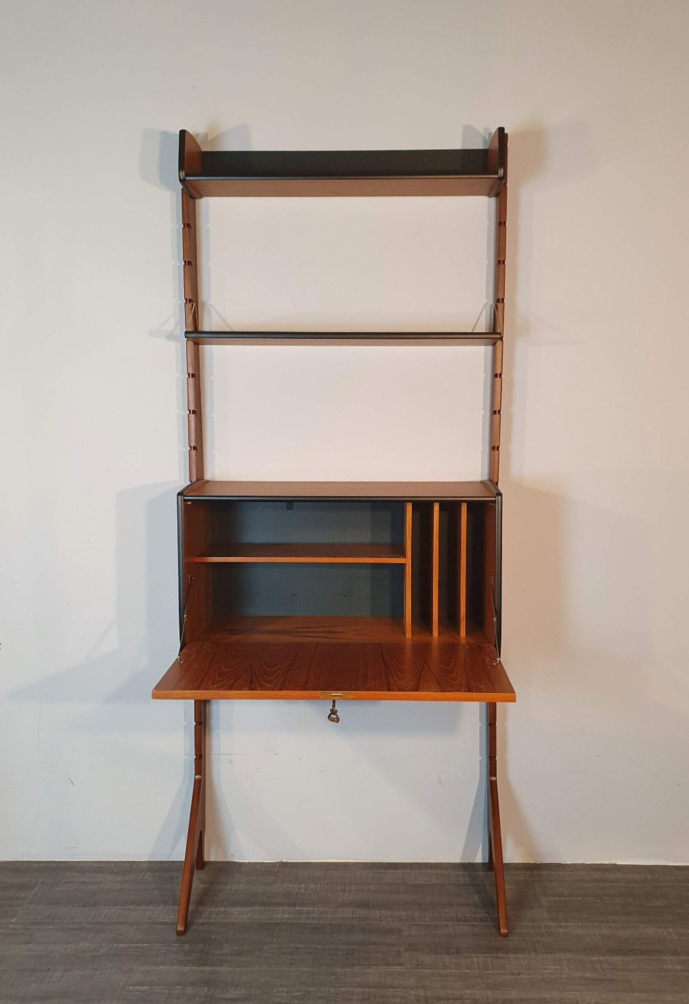 Norwegian Ergo Secretary Furniture, Scandinavian Vintage 1960s