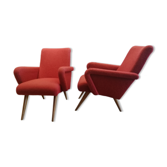 Pair of vintage armchairs, 1950s