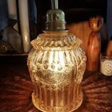 Suspension vintage globe lamp