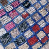 Moroccan Boucherouite Carpet - 112 x 176 cm