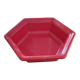 Plat Émile Henry rouge forme losange