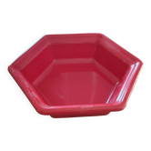 Red diamond-shaped plate Émile Henry