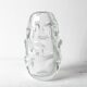 Vase en cristal / Börne Augustsson / Åseda glasbruk / Suède / années 1940