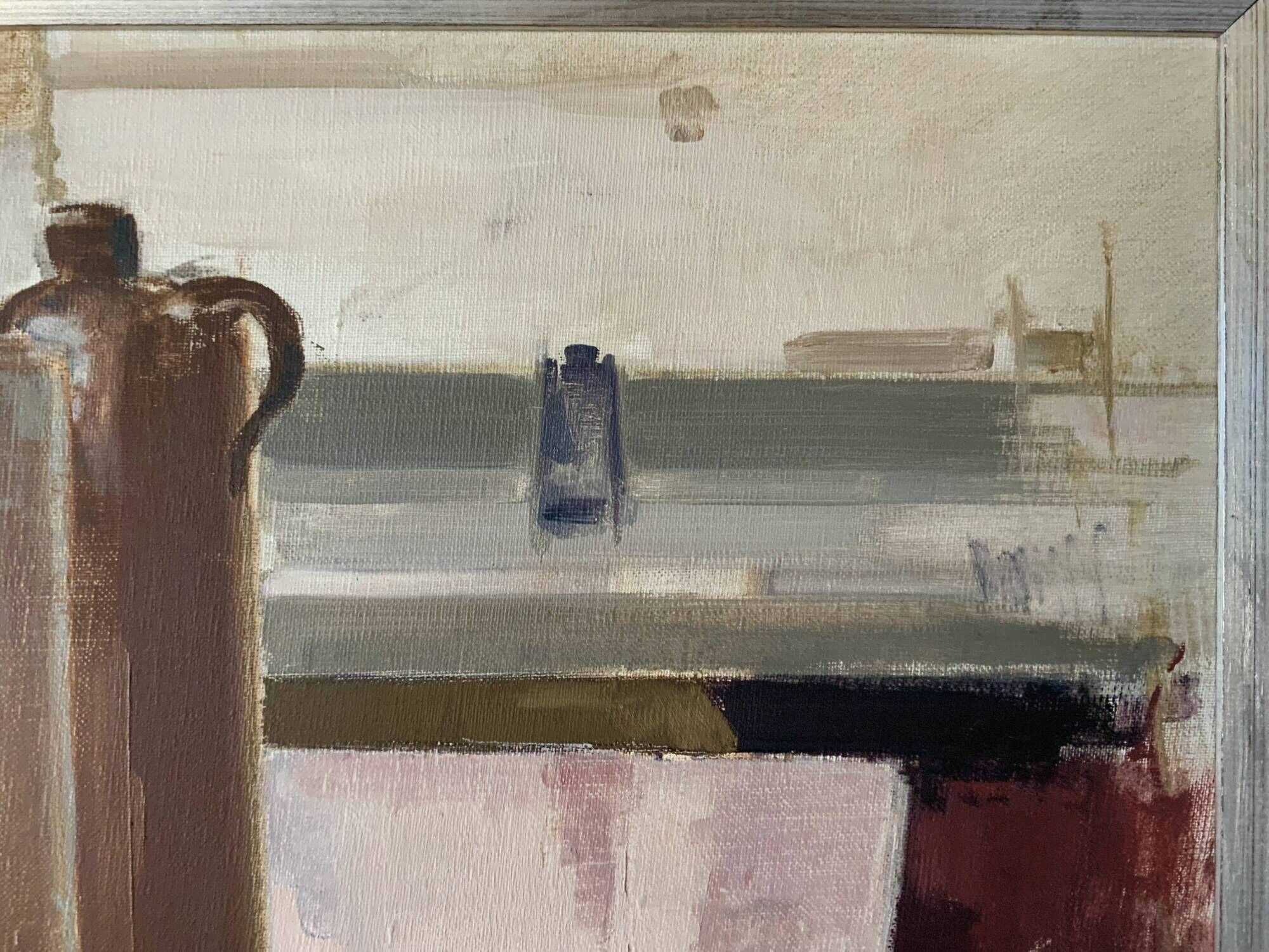 Vintage Oil On Canvas Still Life by G.A. Johansson (1912-1998)