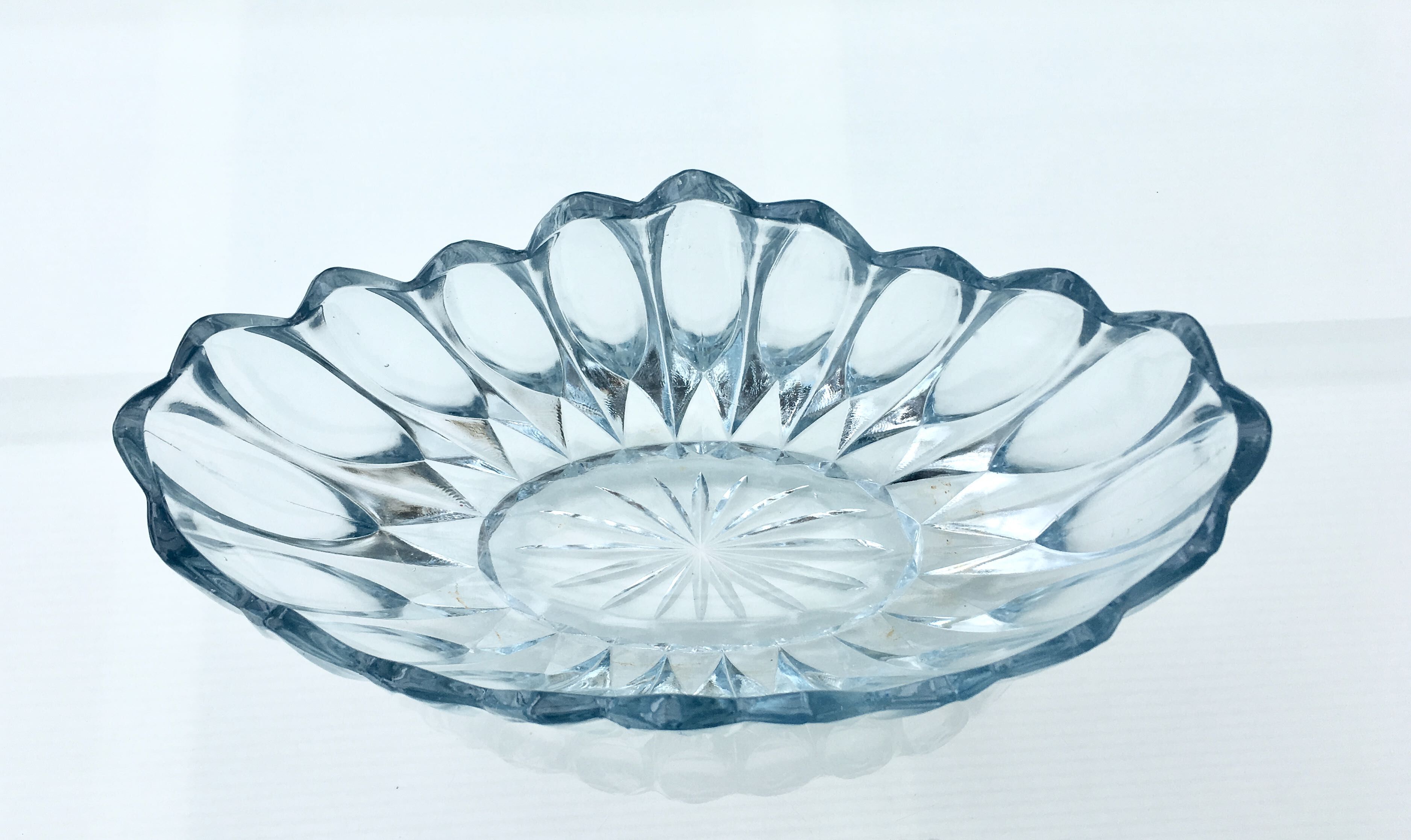 Cut-in cut glass 1960