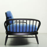 Canapé-lit modèle '355' et 2 fauteuils windsor, Lucian Ercolani pour Ercol