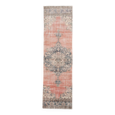 Tapis de course Vintage turc oriental rouge pâle 3x10, 91x315Cm