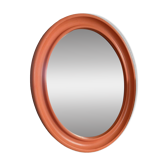 Carrara & Matta Orange Bakelite Mirror