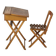 Ensemble bureau pupitre d’enfant et sa chaise pliants