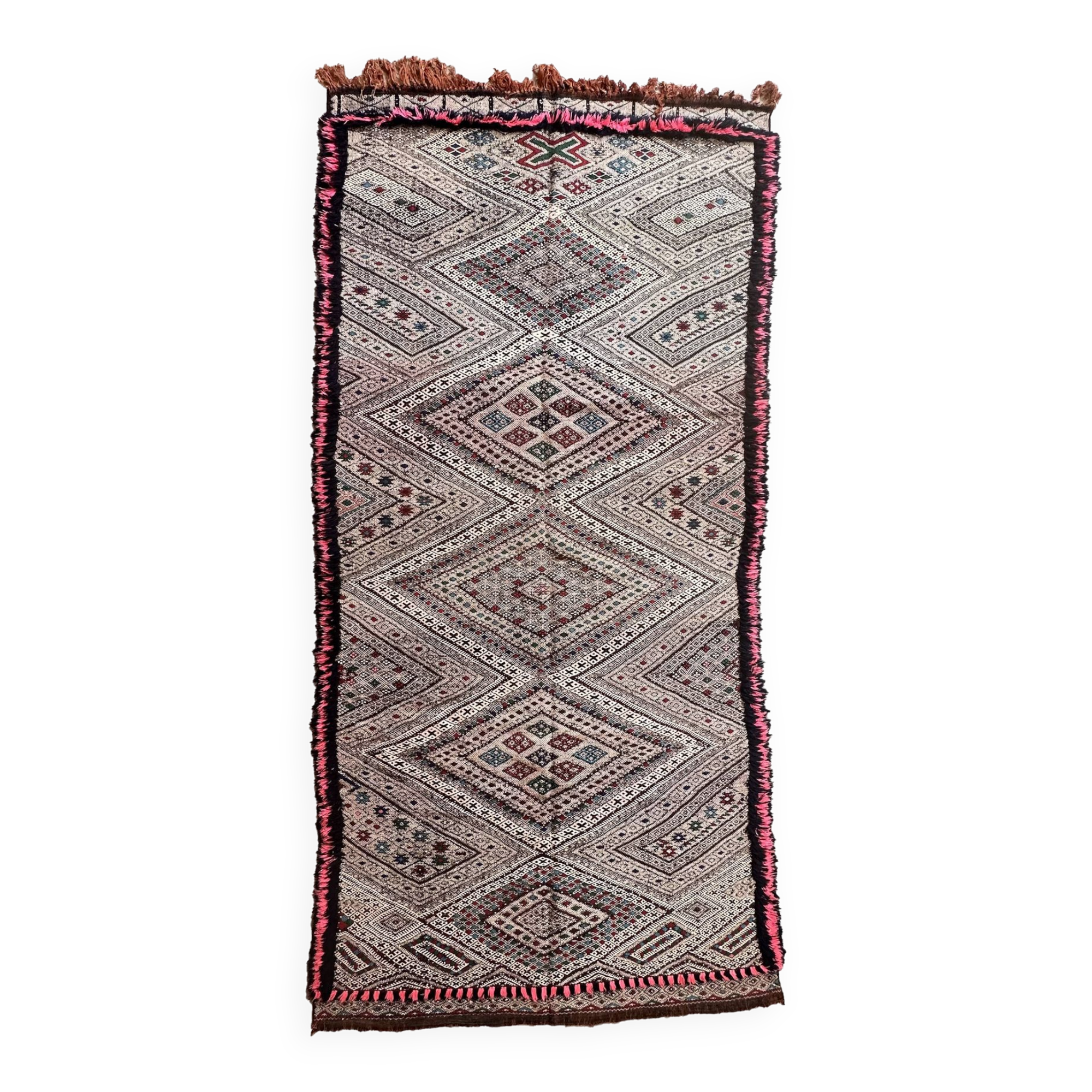 Moroccan Kilim Zayan Rug - 310 x 147 cm