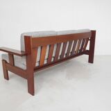Mid-century sofa in teak, Attrb.to Harry de Groot for Leolux, NL 1960's