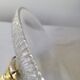 Holophane glass pendant lamp