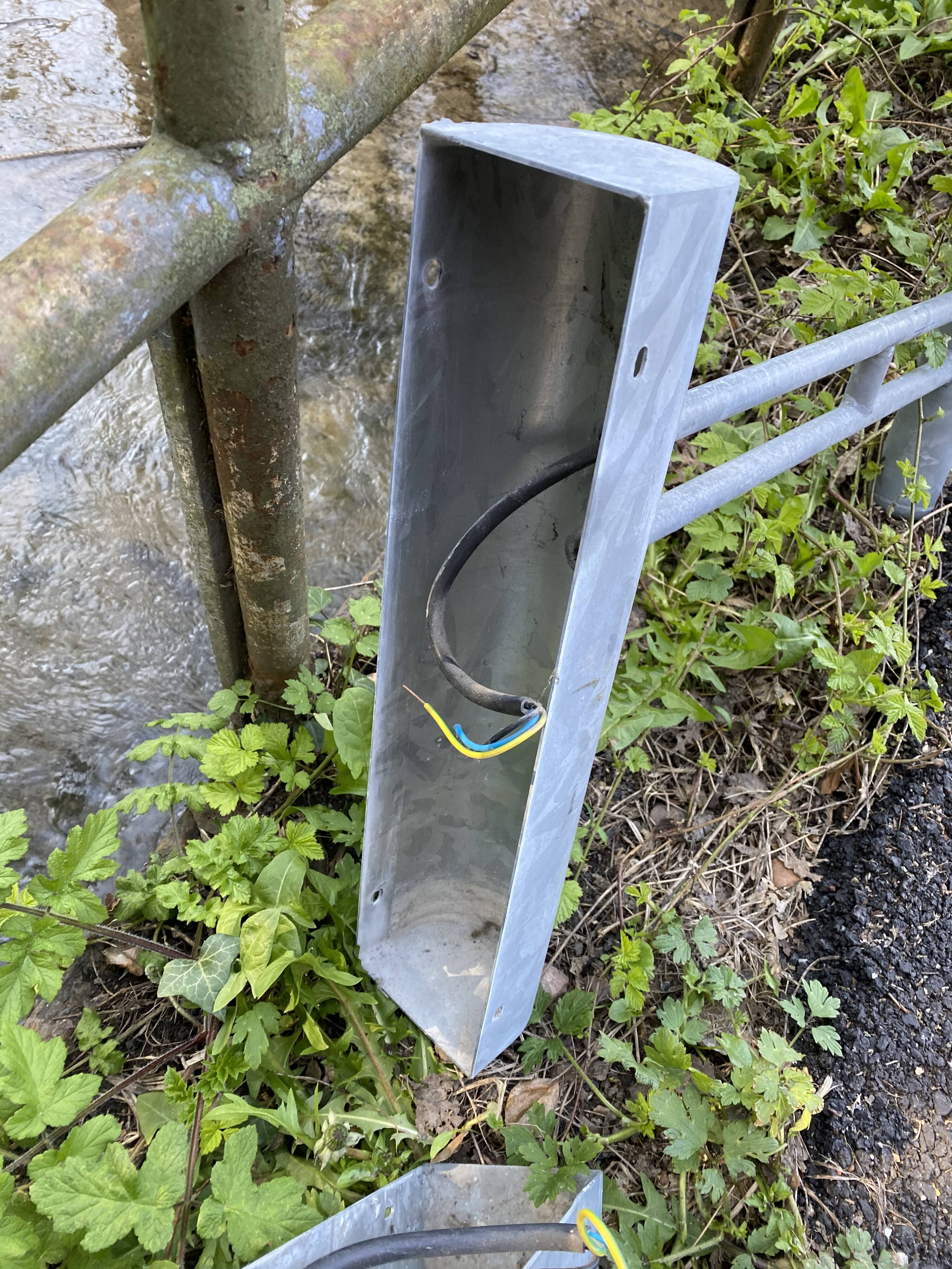 Industrial wall lights