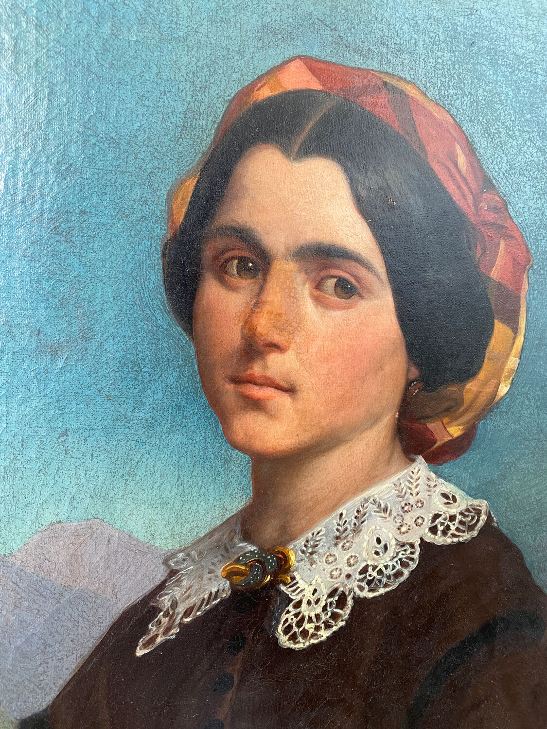 19th century school portrait