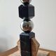 Art Deco modernist lamp base