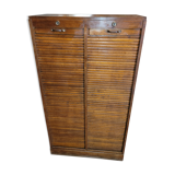 Double curtain binder