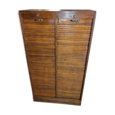 Double curtain binder