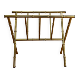 Bamboo magazine rack