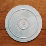 Dessous de bouteille / dessous de plat faïence en barbotine art nouveau fin XIXe début XXe