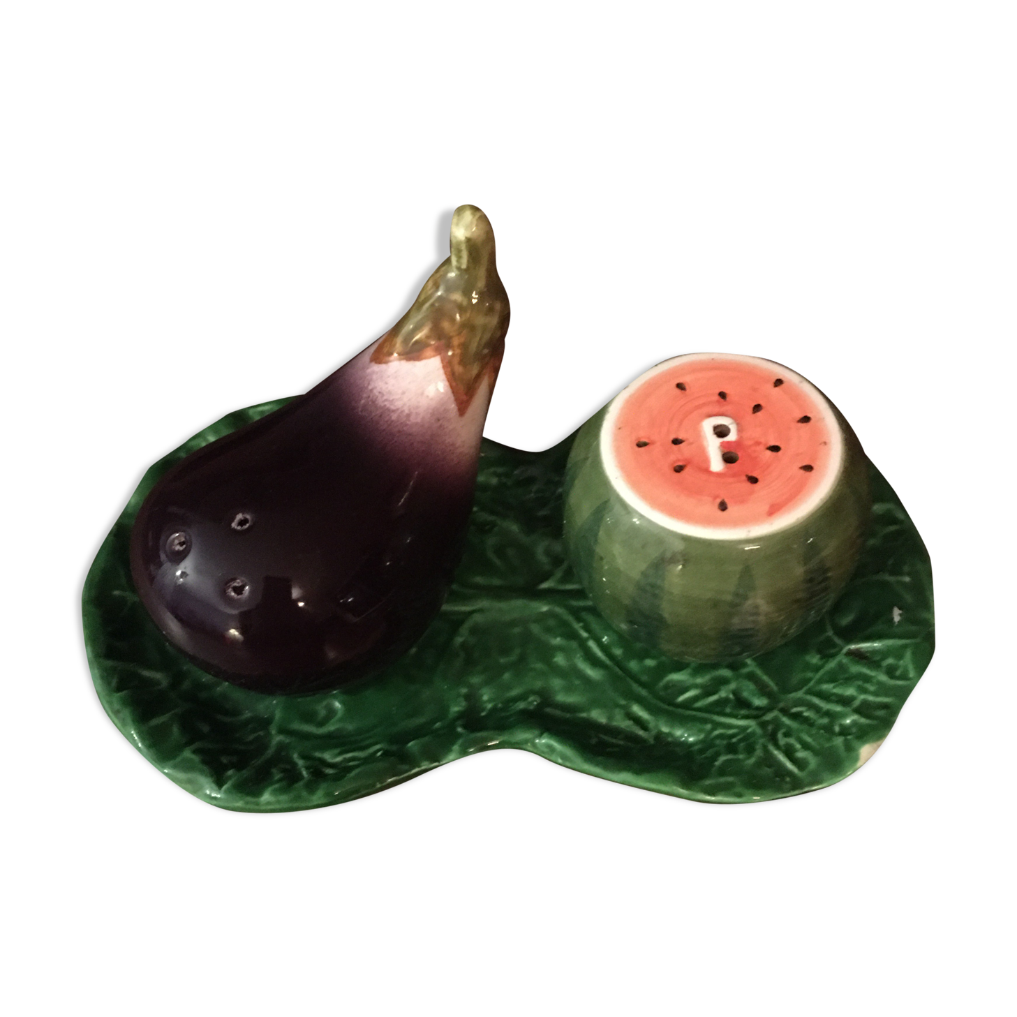 Salière et poivrière fruit