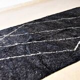 Tapis Beni Ouarain noir