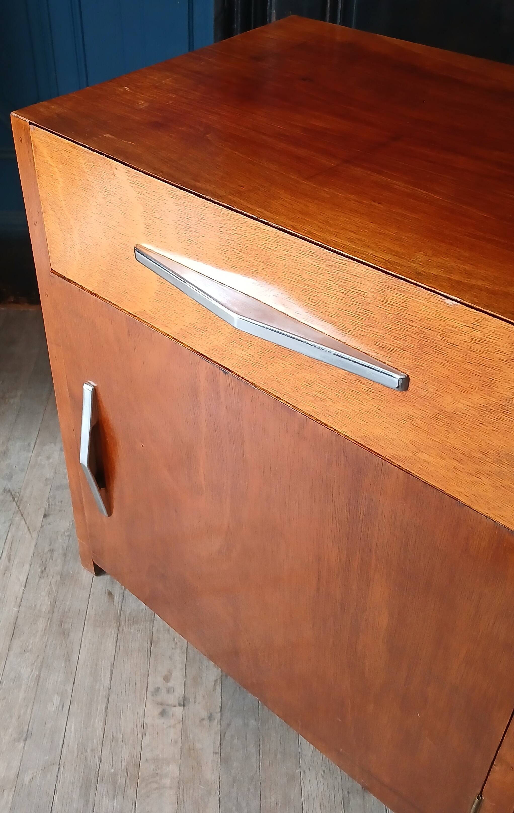 Meuble à dessin, caisson de bureau années 50