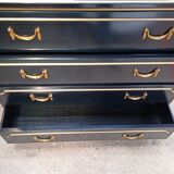 Neoclassical design chest of drawers signed circa 1960