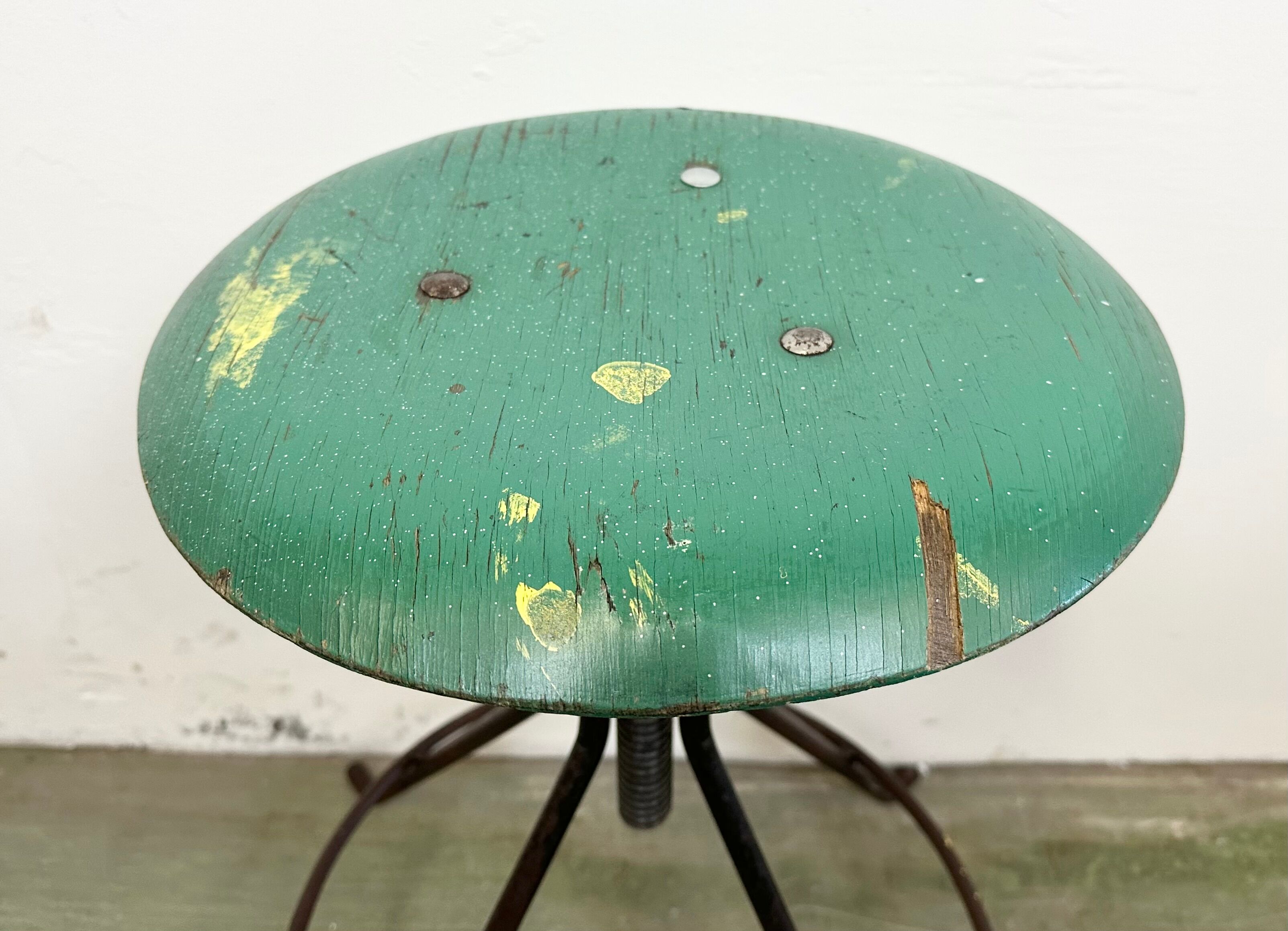 Industrial Workshop Swivel Stool, 1960s