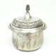 Sugar bowl, eclecticism, silver-plated brass, WMF, Germany, early 20th century