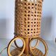 Paire de lampes de chevet bambou