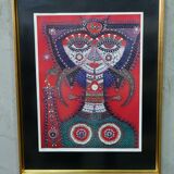 Max Walter Svanberg, 1980s, Hand signed print, Framed