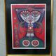 Max Walter Svanberg, 1980s, Hand signed print, Framed