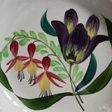 3 antique deep plates from St Amand and Hamage