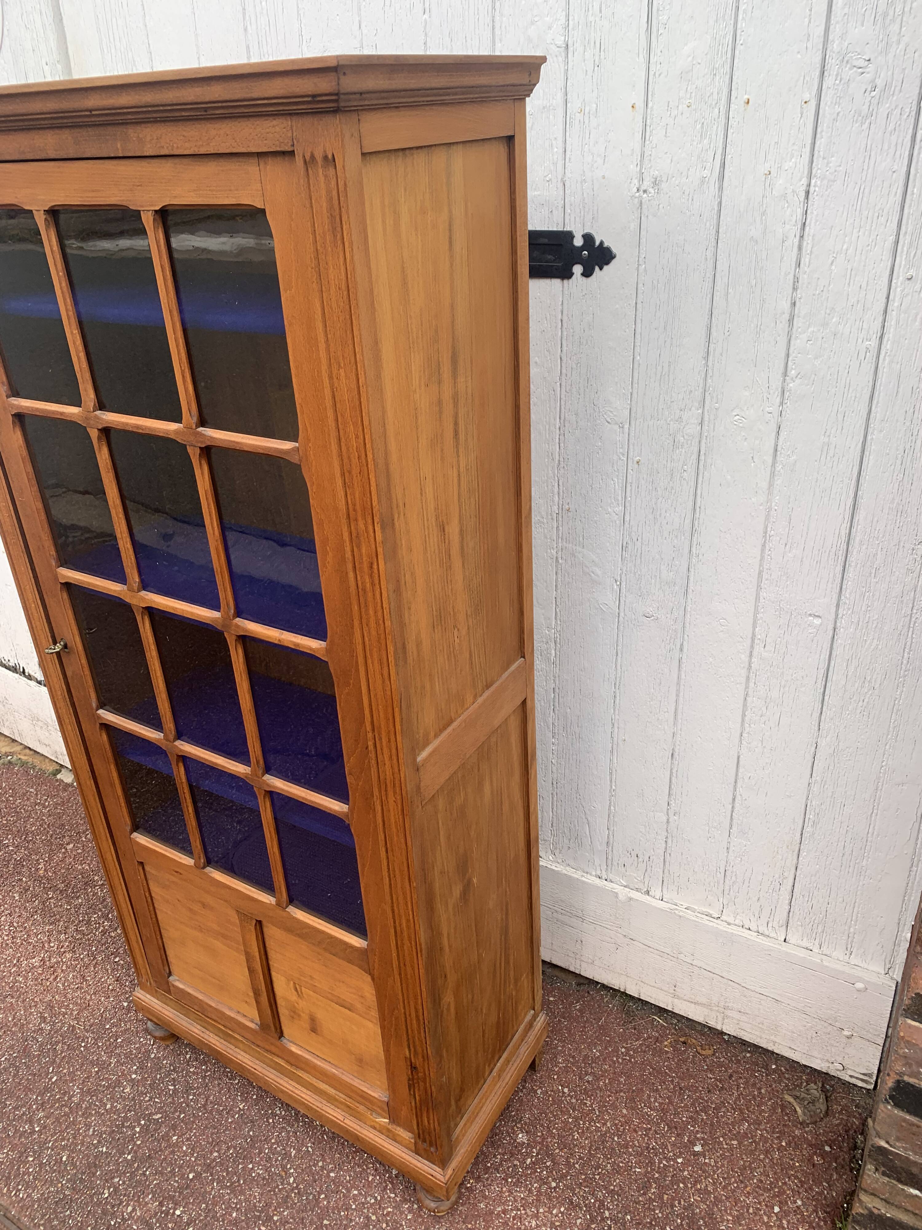 Armoire parisienne vitrée 1 porte