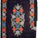 Old American Carpet Hooked handmade 103cm x 166cm 1920s, 1C677
