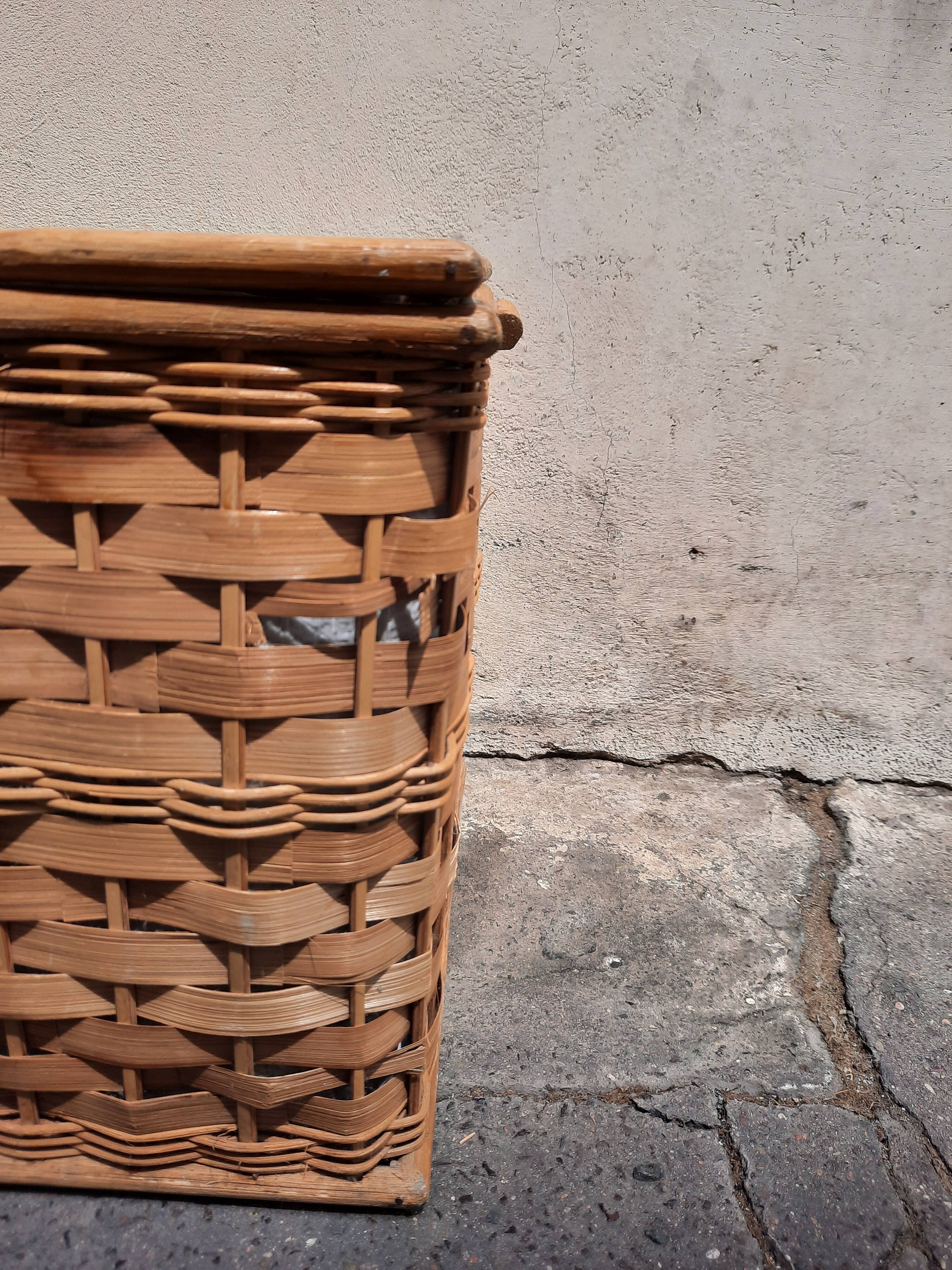 Rattan chest