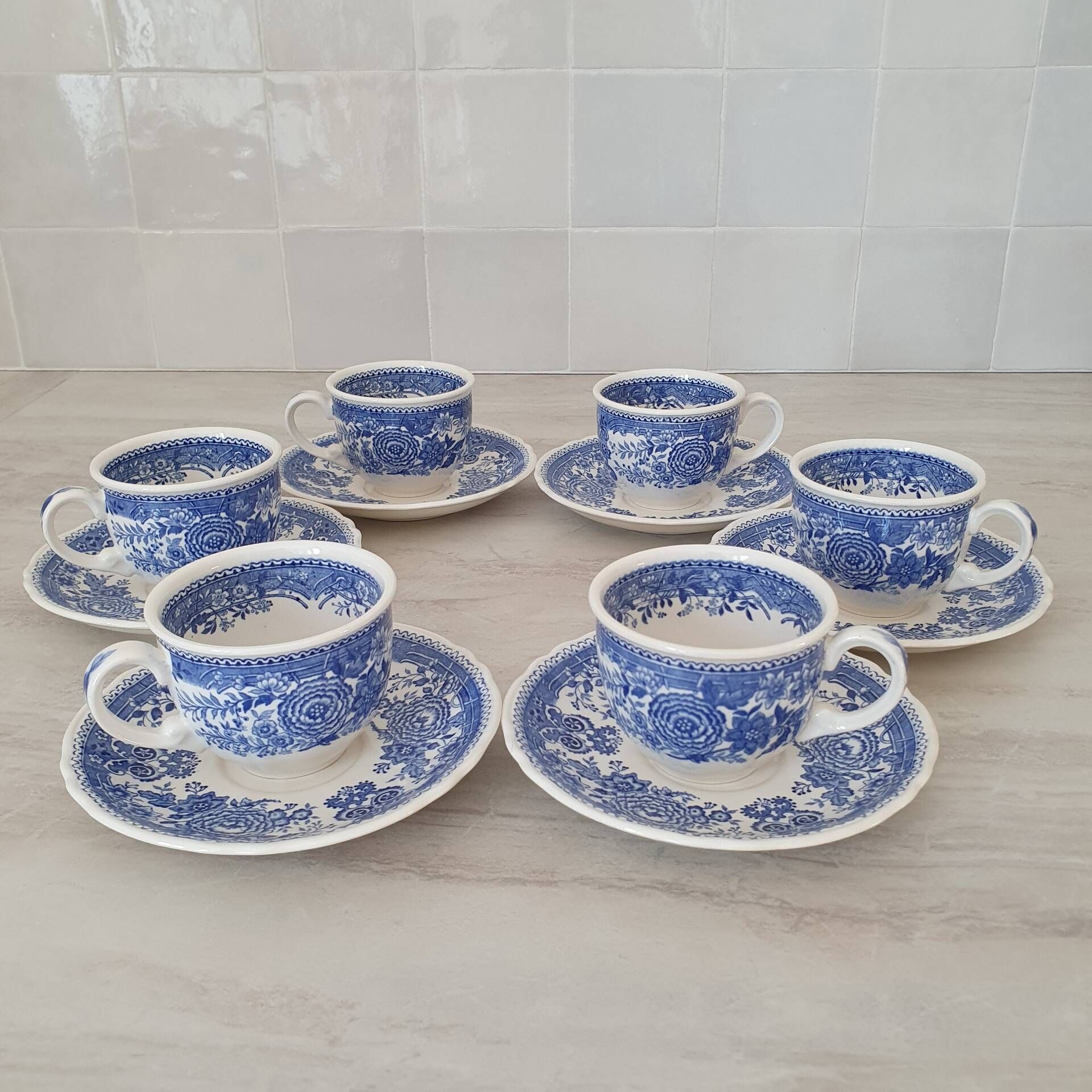 Villeroy & Boch collection Burgenland / Coffee service tea cups saucers