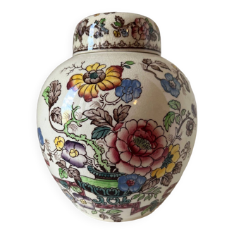 English porcelain ginger jar