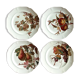 4 assiettes plates Brown-Westhead Moore and Co