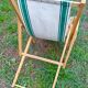 Vintage deckchair